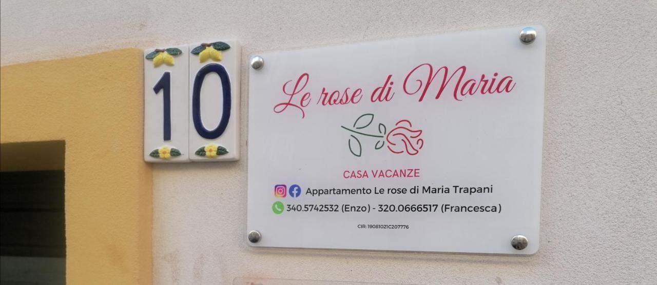 Le Rose Di Maria Apartment Trapani Exterior photo